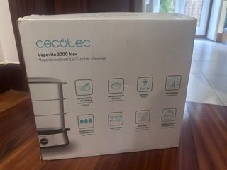 Cecotec Vapovita 3000 Inox Vaporera Eléctrica