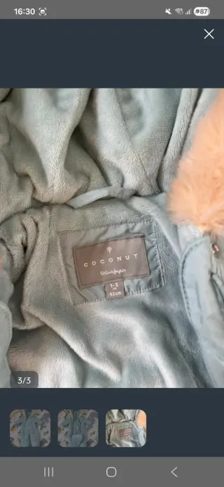 Saco Coconut recién nacido