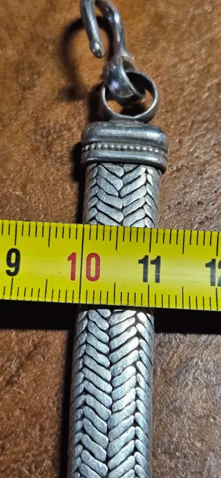 Collana snake in  argento