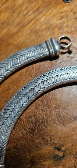 Collana snake in  argento