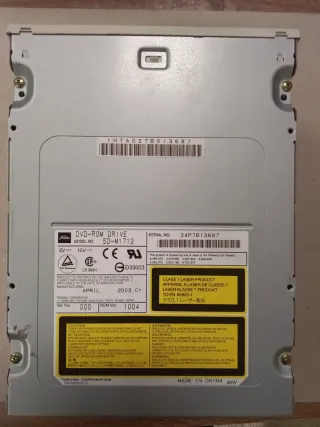 DVD CD ROM Unidad Óptica