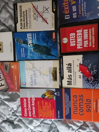 Lote de 10 libros consejos.