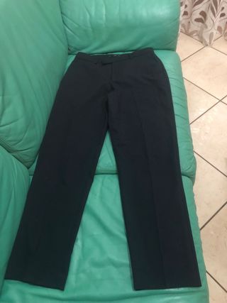 Pantaloni donna Mango blu