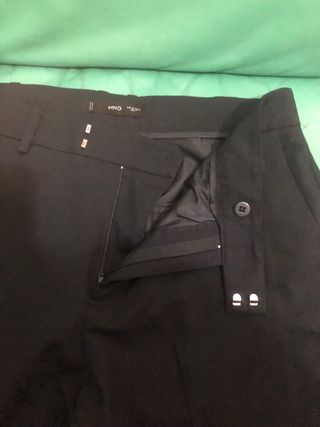 Pantaloni donna Mango blu