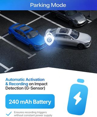 triple Dash Cam TrendVision Phantom 3CH GPS