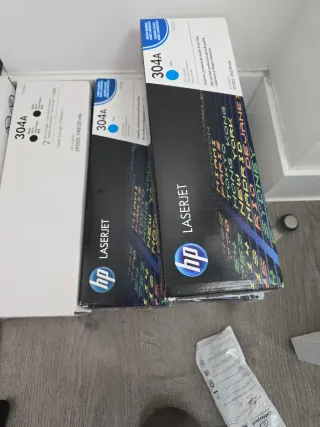 Lote 7 Toner HP 304A sin abrir ORIGINALES