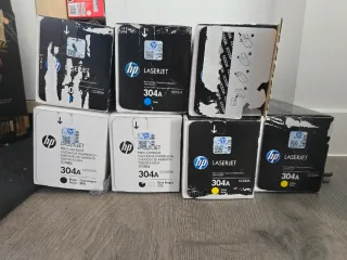 Lote 7 Toner HP 304A sin abrir ORIGINALES