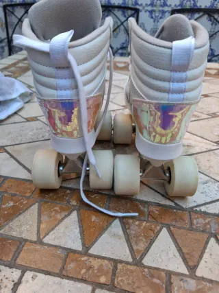 Patines Oxelo blancos talla 32