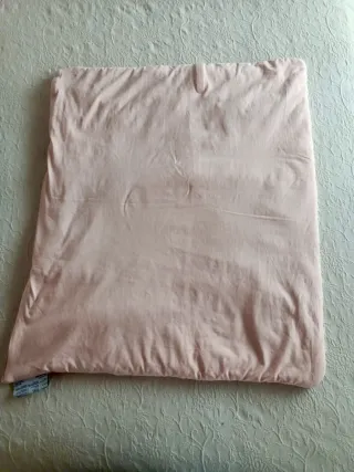 Saco capazo/cuco jané floral rosa