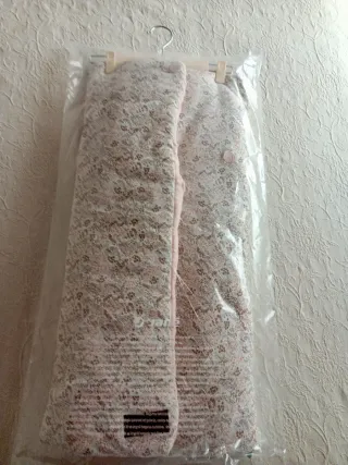 Saco capazo/cuco jané floral rosa