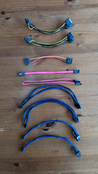 Lote cables PC gráfica y SATA