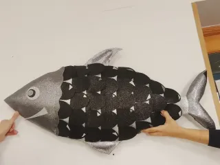 Almohada decorativa pez