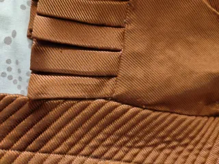 Vestido Fallera Marrón y Dorado