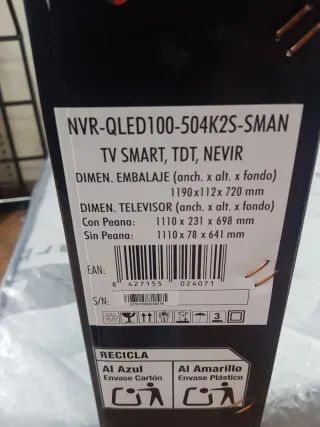 Smart TV 50 Nevir