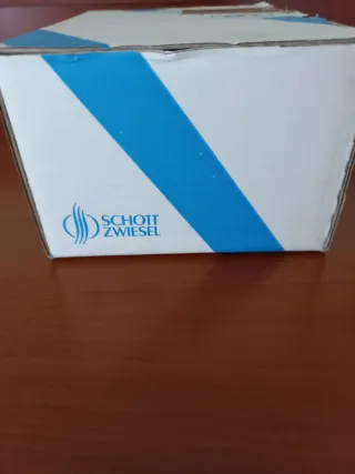 6 vasos whisky Schott Zwiesel.Sin estrenar