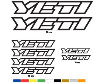 Adesivi YETI Kit Made in Italy