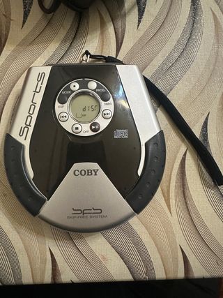 Reproductor CD Portátil Coby Sports - Antichoque