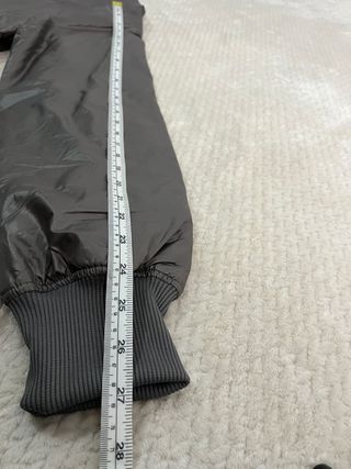 Puma Cazadora Plumas Gris y Amarilla Talla L