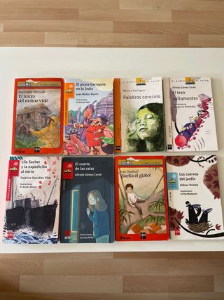 8 libros de El Barco de Vapor