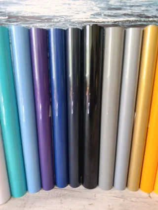 Rollos de vinilo textil  termoadesivo