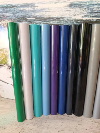 Rollos de vinilo textil  termoadesivo