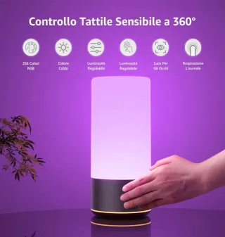 Luce da comodino a led