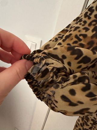 Vestido Zara Animal Print Talla XXL Nuevo