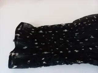 Blusa Mango Transparencias Estampada