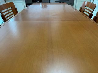 Mesa y 4 sillas - madera - El Corte Inglés