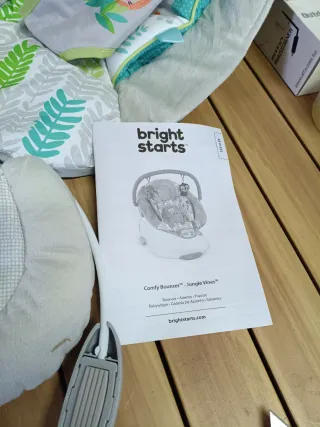 Bright Starts, Hamaca para bebés Jungle Vines