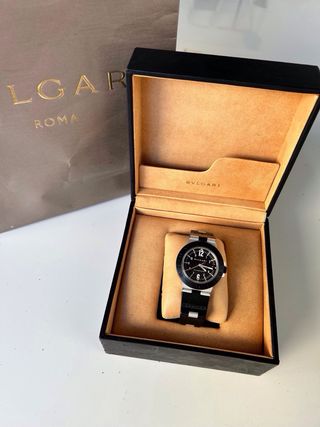 Bulgari Diagono 38mm Negro