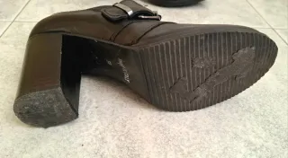 Scarpe Pittarello francesine tacco pelle nere