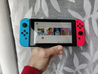 Nintendo Switch V2+7 Juegos+3meses online