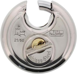 BURG-WÄCHTER Candado circular de acero inoxidable