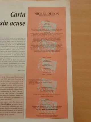 Orson Welles. Monográfico. Revista de cine Nickel