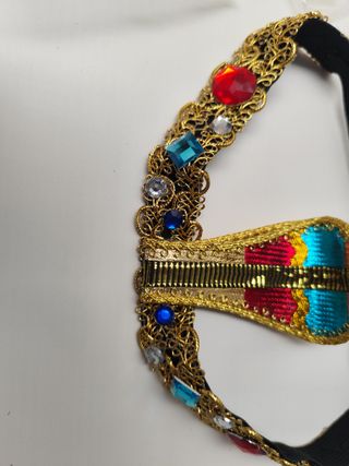 Conjunto Egipcio Cobra Diadema Brazaletes