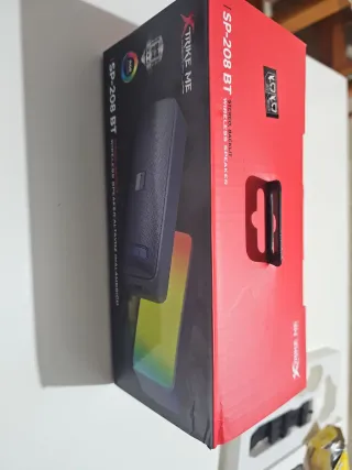 Altavoz Xtrike Me SP-208 BT Azul y Verde