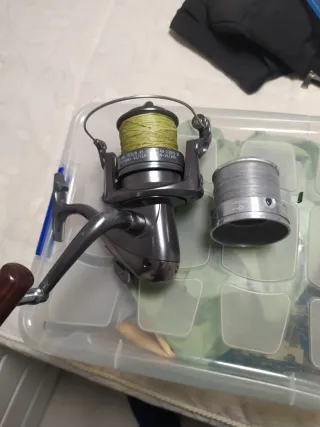 Caña de pescar Hippo 360 y carrete Geologic