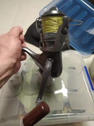 Caña de pescar Hippo 360 y carrete Geologic