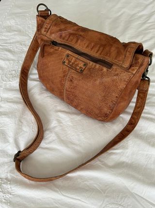 Bolso Bandolera Piel Trenzada-Estilo Boho-chic