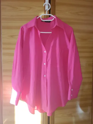 Camisa oversize Zara S + regalo bufanda