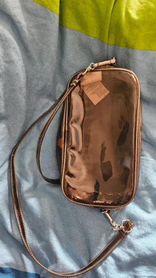 Bolso Bimba y Lola Negro Transparente