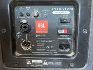 2 Altavoces JBL Autoamplificados PRX-512M
