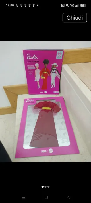 Barbie Fashion Collection RBA Black Barbie