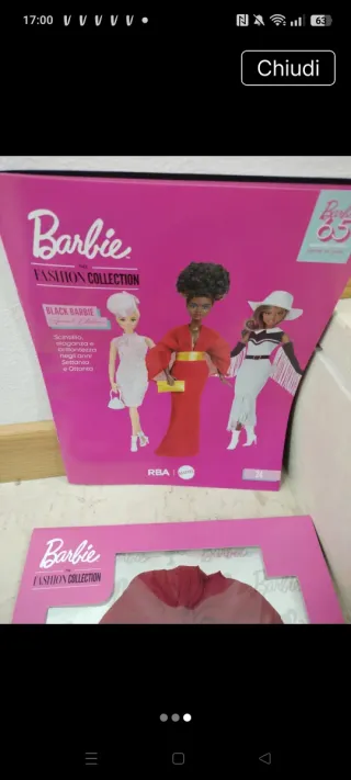 Barbie Fashion Collection RBA Black Barbie