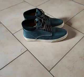 Scarpe uomo blu/petrolio Cafè Noir