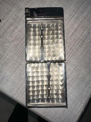 Pitillera Vintage con Mechero Integrado