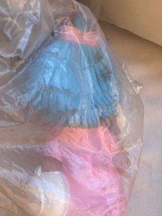 Colección 6 muñecos goma Majuba