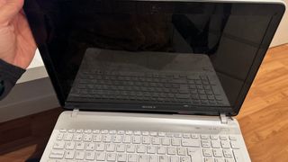 Sony Vaio Blanco con cable de Cargador Nuevo