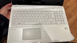 Sony Vaio Blanco con cable de Cargador Nuevo